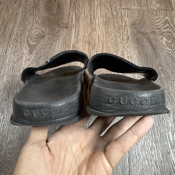Gucci Slides Flip Flops Bengal Tiger Mens Size 6 main image 4